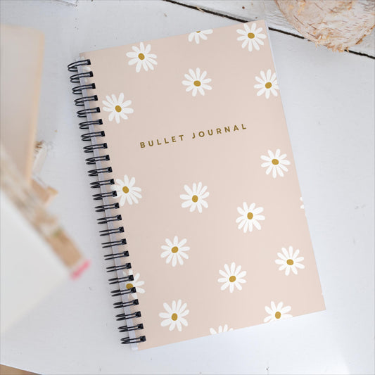 Daisy Spiral notebook